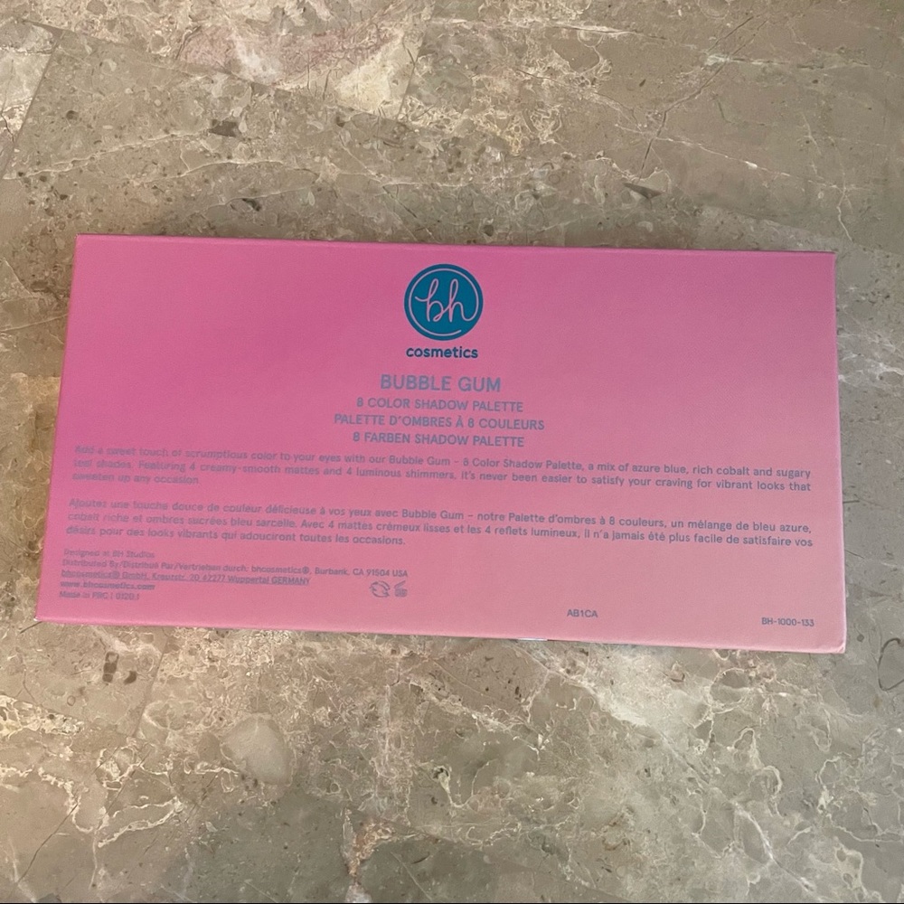 BH Cosmetics Sweet Shoppe Bubble Gum Eyeshadow Palette Blue - Picture 8 of 8
